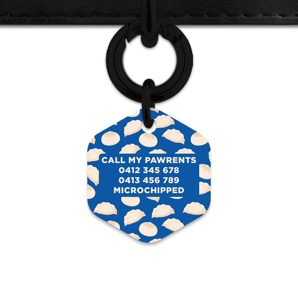 Dumpling Pattern Pet ID Tag