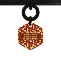 Peanut Pattern Pet ID Tag
