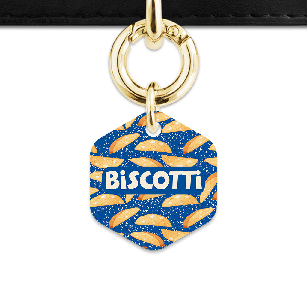 Biscotti Pattern Pet ID Tag