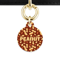Peanut Pattern Pet ID Tag