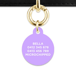 Light Purple Barbie Pet ID Tag