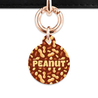 Peanut Pattern Pet ID Tag