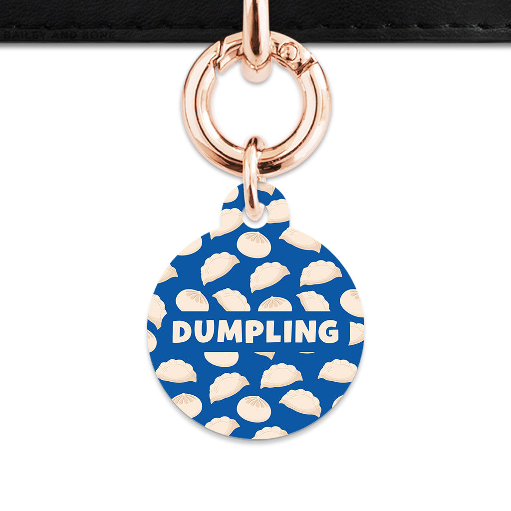 Dumpling Pattern Pet ID Tag
