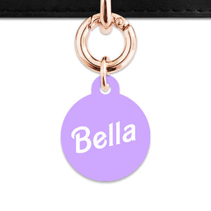 Light Purple Barbie Pet ID Tag