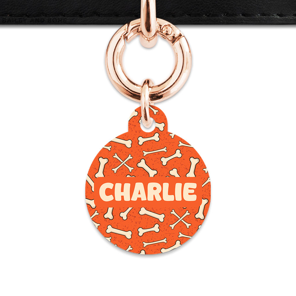 Halloween Bones Pet ID Tag