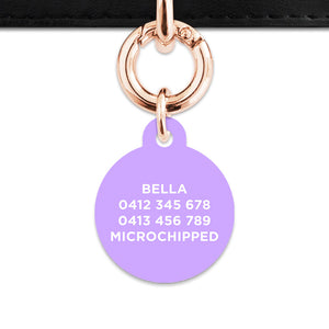 Light Purple Barbie Pet ID Tag