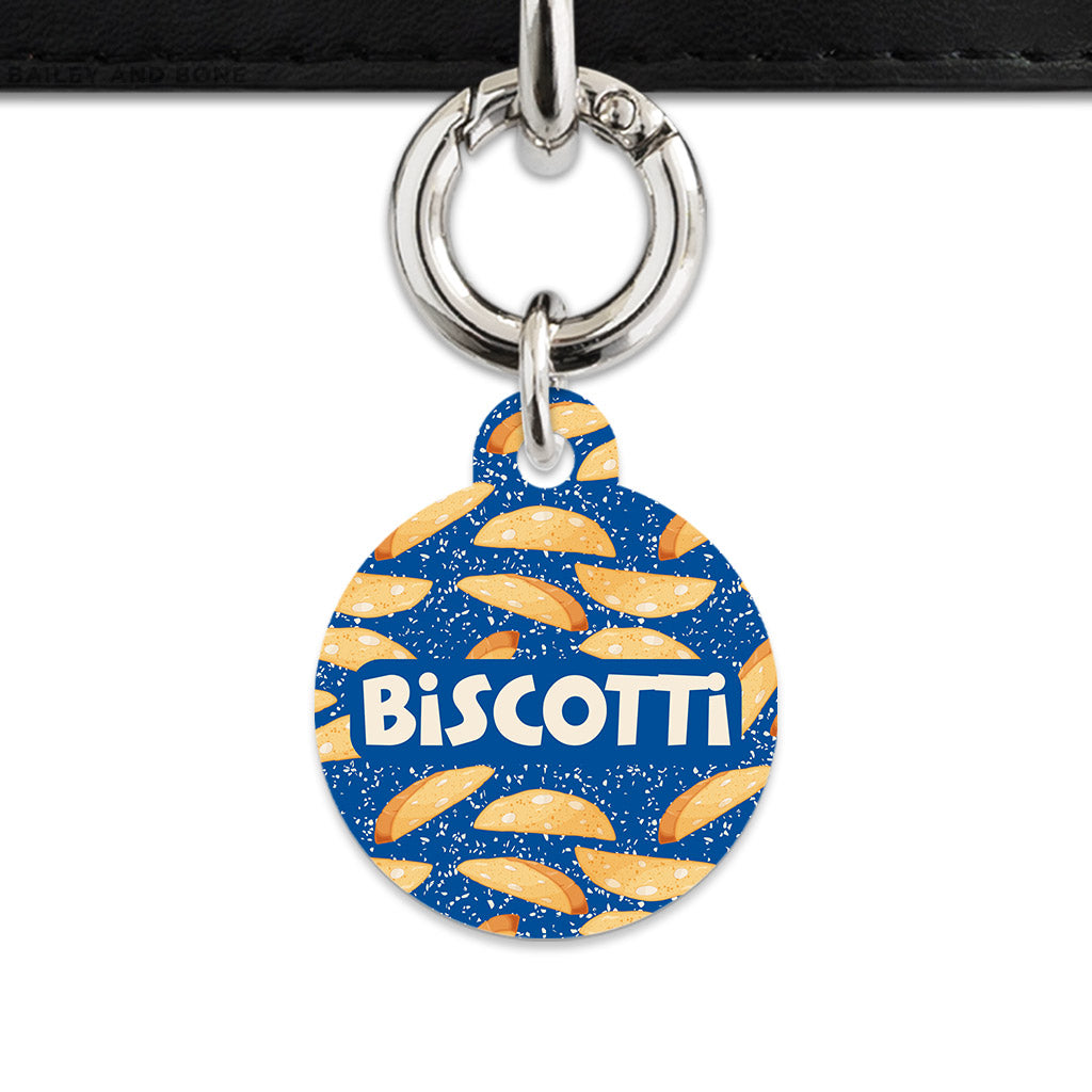 Biscotti Pattern Pet ID Tag