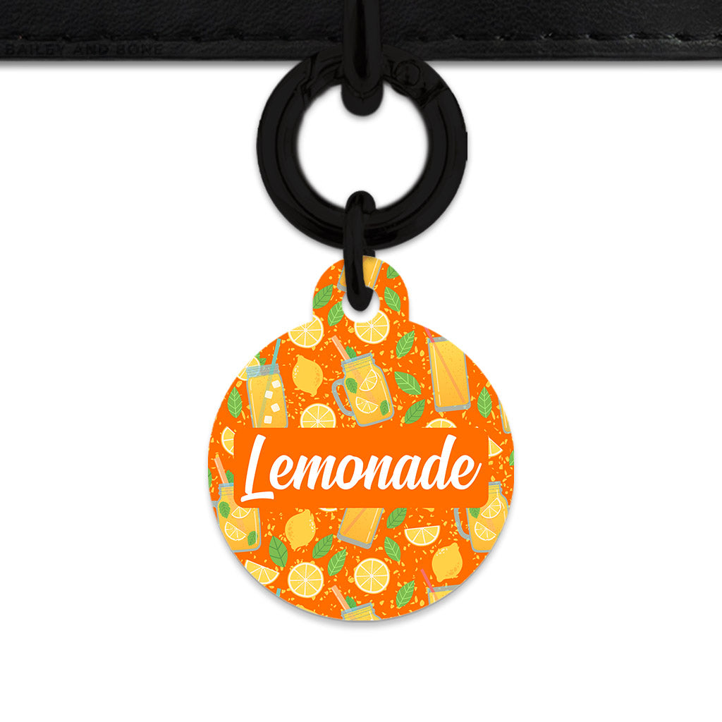 Orange Lemonade Pet ID Tag