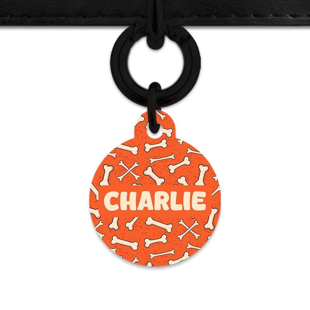 Halloween Bones Pet ID Tag