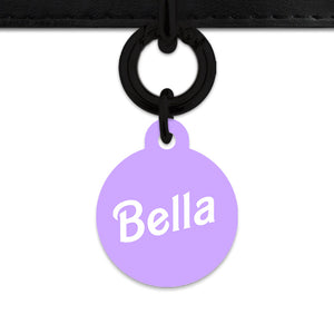 Light Purple Barbie Pet ID Tag