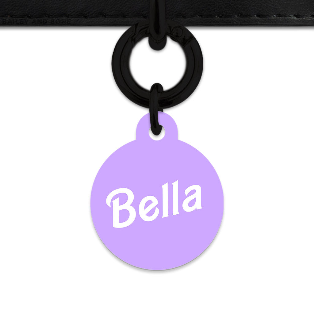 Light Purple Barbie Pet ID Tag