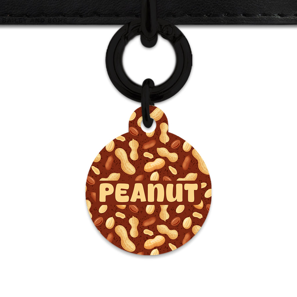 Peanut Pattern Pet ID Tag
