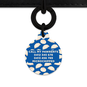 Dumpling Pattern Pet ID Tag