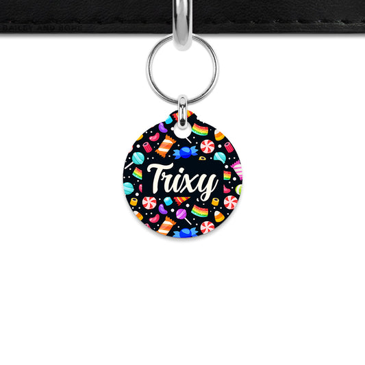 Trick Or Treat Mini Pet ID Tag