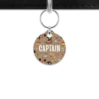 Pirates Pattern Mini Pet ID Tag