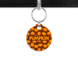 Pumpkin Pattern Mini Pet ID Tag