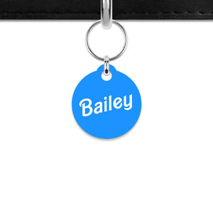 Blue Barbie Mini Pet ID Tag