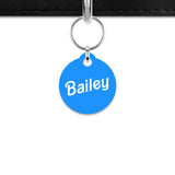 Blue Barbie Mini Pet ID Tag