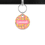 Pink Lemonade Mini Pet ID Tag