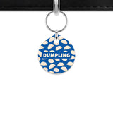 Dumpling Pattern Mini Pet ID Tag