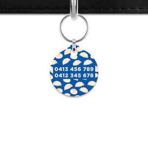 Dumpling Pattern Mini Pet ID Tag