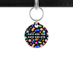 Trick Or Treat Mini Pet ID Tag