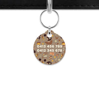 Pirates Pattern Mini Pet ID Tag