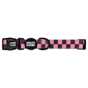 Pink and Brown Checkers Bailey Bundle