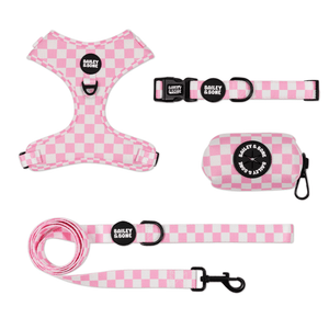 Pink And White Checkers Bailey Bundle