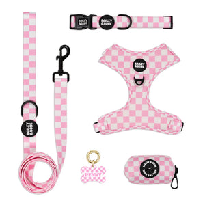 Pink And White Checkers Complete Bundle