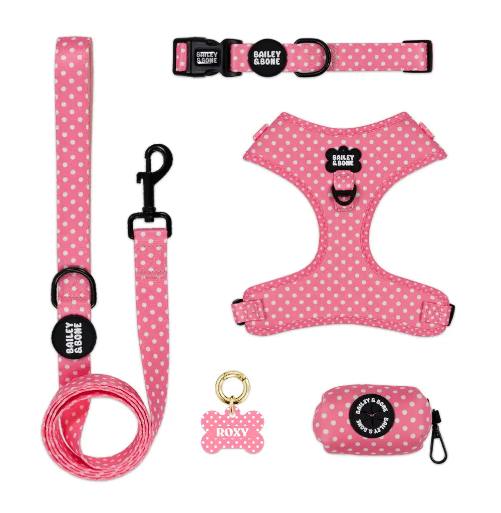 Pink And White Polka Dots Complete Bundle