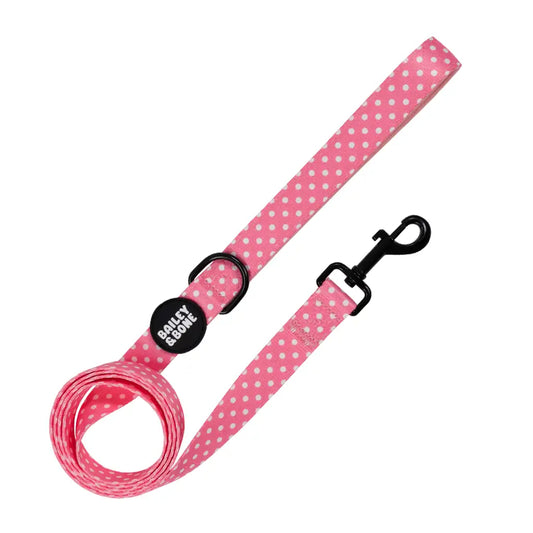 Pink And White Polka Dots Lead