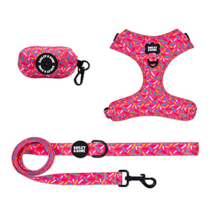 Pink Birthday Sprinkles Harness Bundle