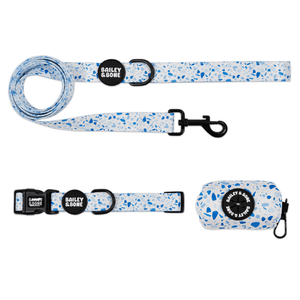 Sky Terrazzo Collar And Lead Bundle