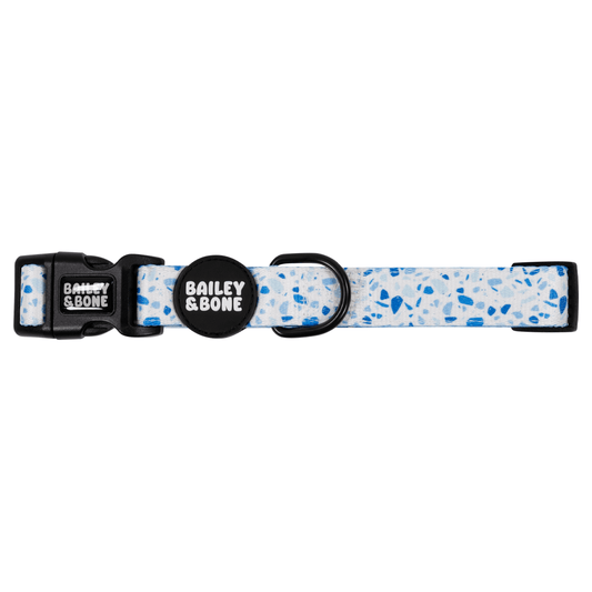 Sky Terrazzo Dog Collar