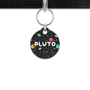 Space Galaxy Mini Pet ID Tag