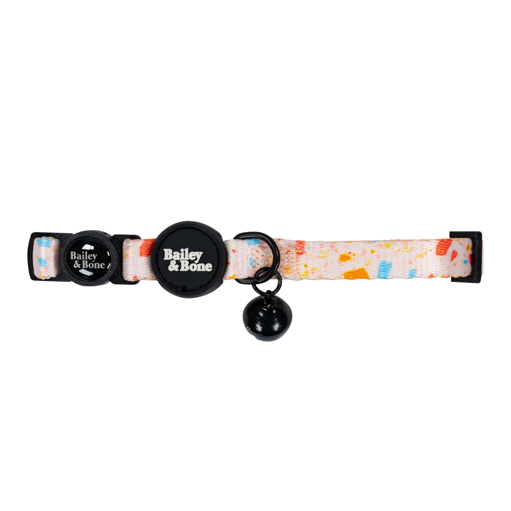 Summer Terrazzo Cat Collar