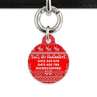 Bailey And Bone Christmas Sweater Pet Tag