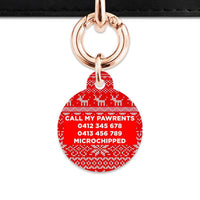 Bailey And Bone Christmas Sweater Pet Tag