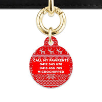 Bailey And Bone Christmas Sweater Pet Tag