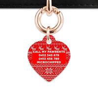 Bailey And Bone Christmas Sweater Pet Tag