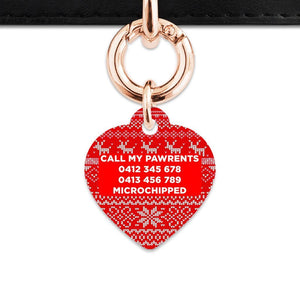 Bailey And Bone Christmas Sweater Pet Tag