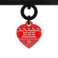 Bailey And Bone Christmas Sweater Pet Tag