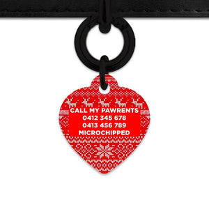 Bailey And Bone Christmas Sweater Pet Tag