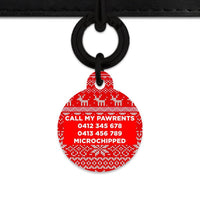 Bailey And Bone Christmas Sweater Pet Tag