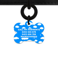 Bailey And Bone Pet ID Tags Blue Sky Pet Tag