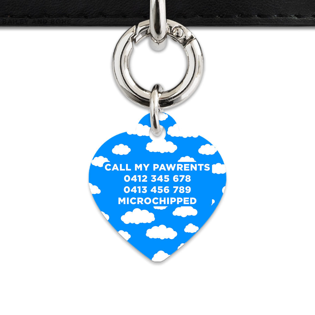 Bailey And Bone Pet ID Tags Blue Sky Pet Tag