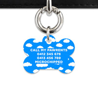 Bailey And Bone Pet ID Tags Blue Sky Pet Tag