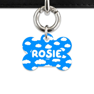 Bailey And Bone Pet ID Tags Blue Sky Pet Tag