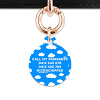 Bailey And Bone Pet ID Tags Blue Sky Pet Tag